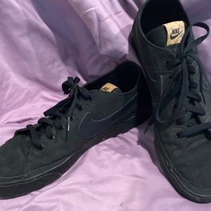 Canvas Nike Court Shoes